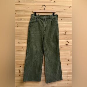 Pilcro Anthropologie Size 31 (12) The Annie High Rise Wide Leg Corduroy Pants